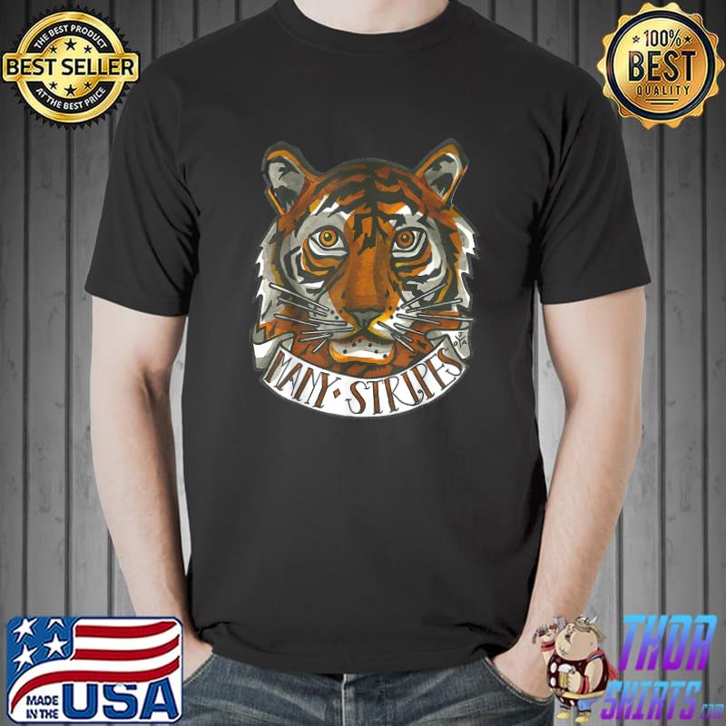 DJ Many Stripes Tiger Big Cat T-Shirt