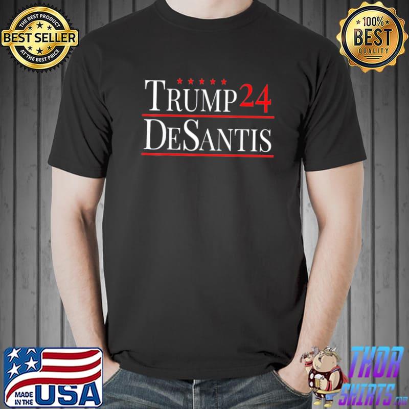 Donald Trump ron desantis 2024 presidential election shirt