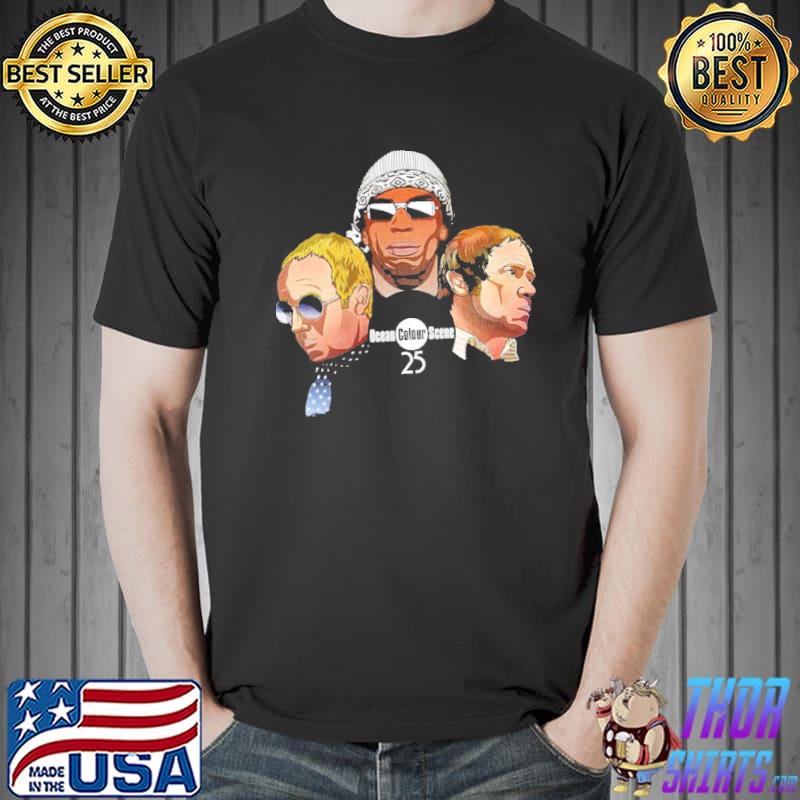Down to the wire ocean colour scene rock band members trending classic shirt