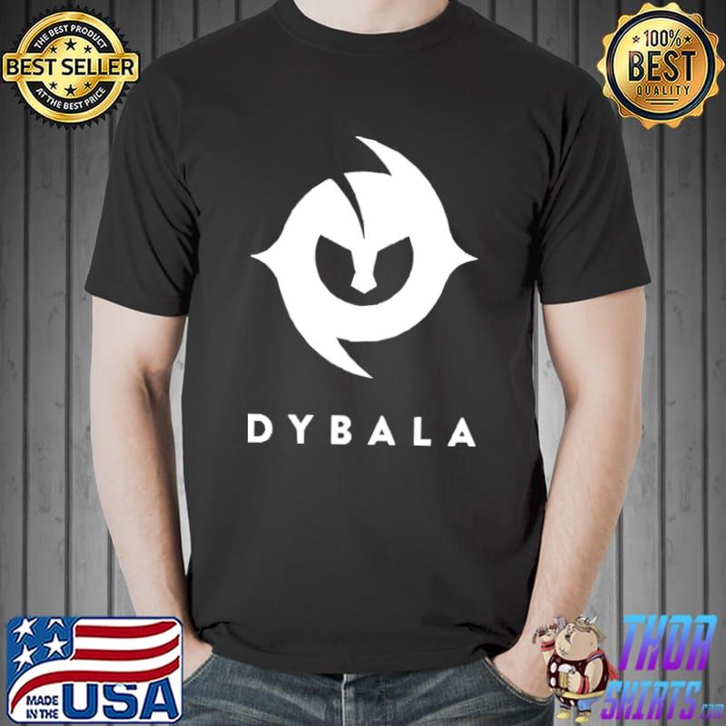 Dybala white logo design classic shirt
