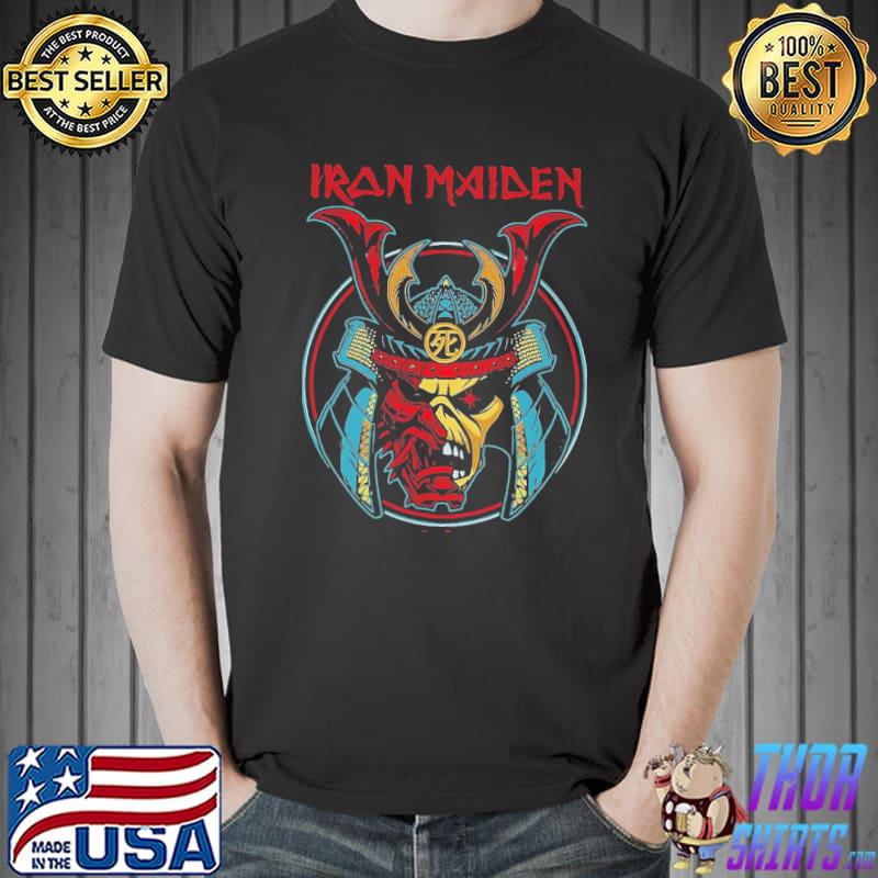 Eddie the head iron maiden design shirt