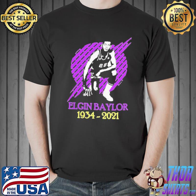 Elgin baylo graphic rip the basketball legend classic shirt