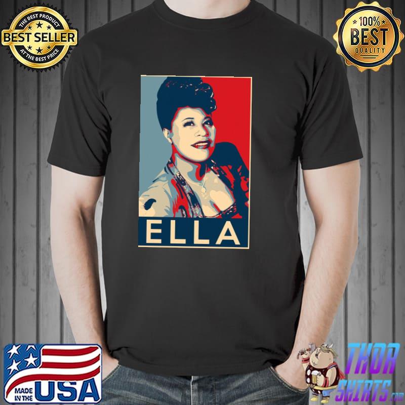 Ella fitzgerald hope sizes of jazz history classic shirt
