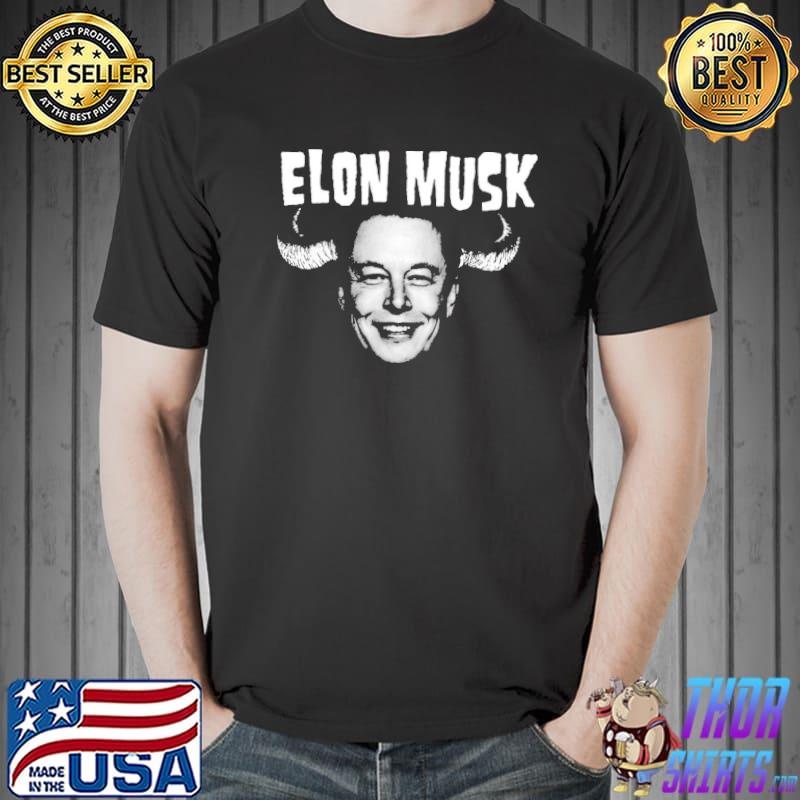 Elon musk x misfits shirt