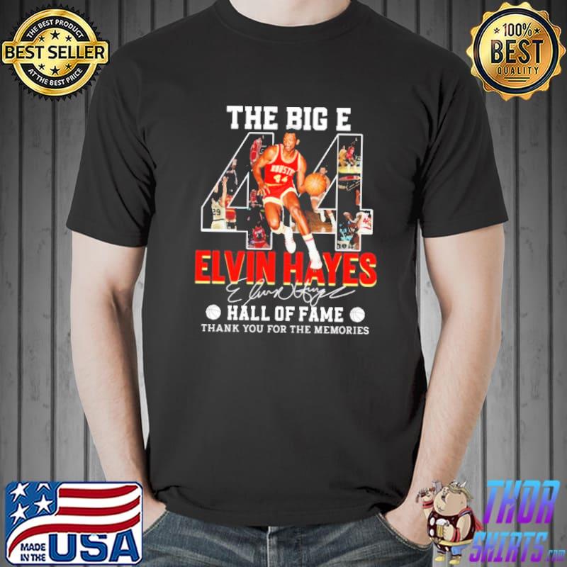 Elvin hayes basketball legend signature the big e classic shirt