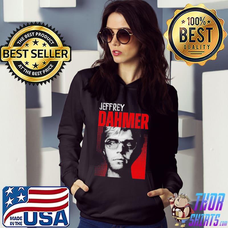 Evan peter actor jeffrey dahmer monster serial killer sticker shirt ...