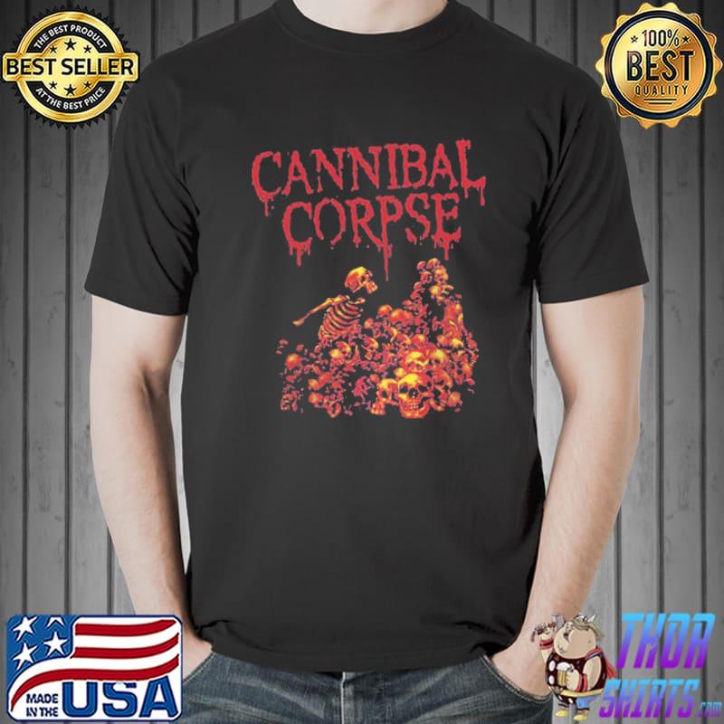 Fanart cannibal corpse death metal band skull trending shirt
