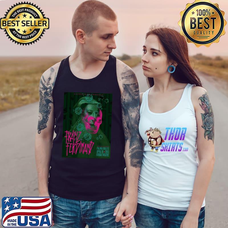 Franz ferdinand rock band fonda theatre golden voice vintage trending classic s Tank Top