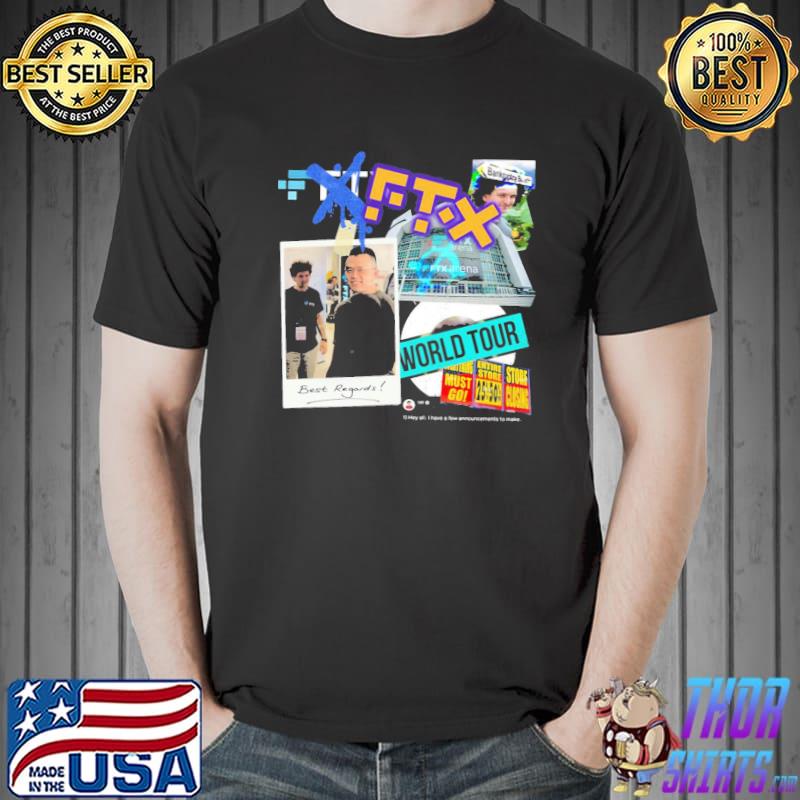Ftx world bankruptcy tour sbf sam bankman fraud classic shirt