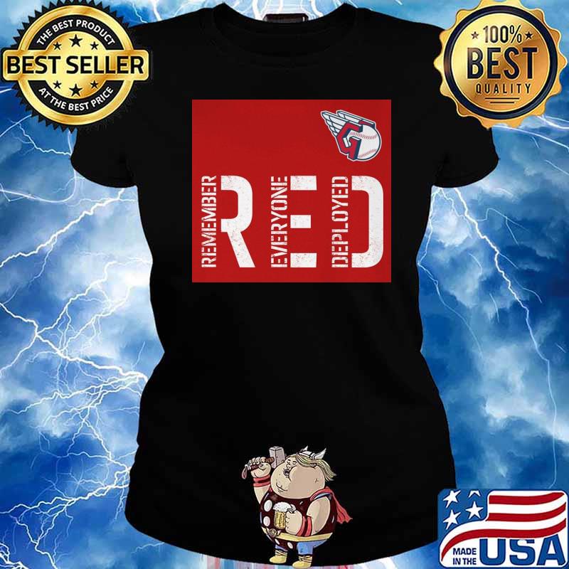 Gaints Red Remember Everyone Deployed Shirt Ladies tee