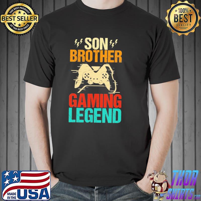 Grunge son brother gaming legend shirt