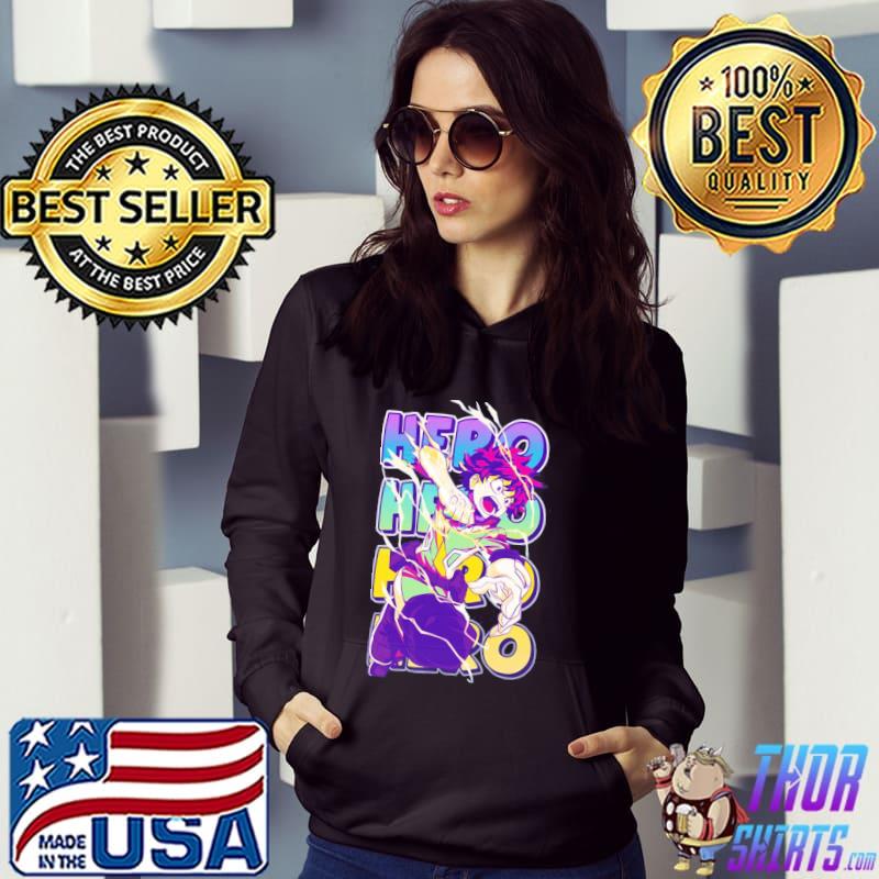 Hero izuku pastel color my hero academia anime s Hoodie