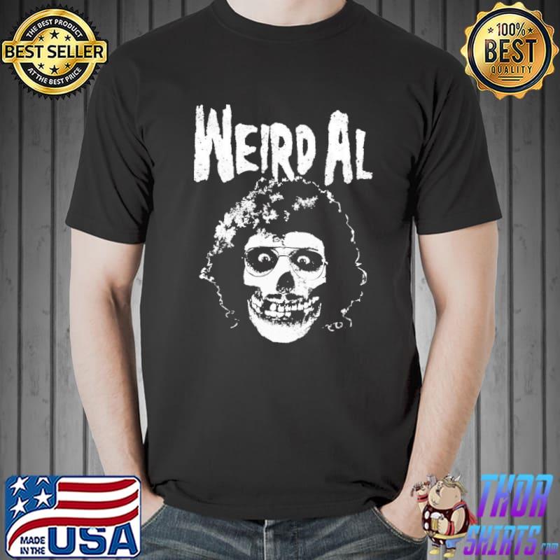 Horror weird al meets the misfits bnw shirt