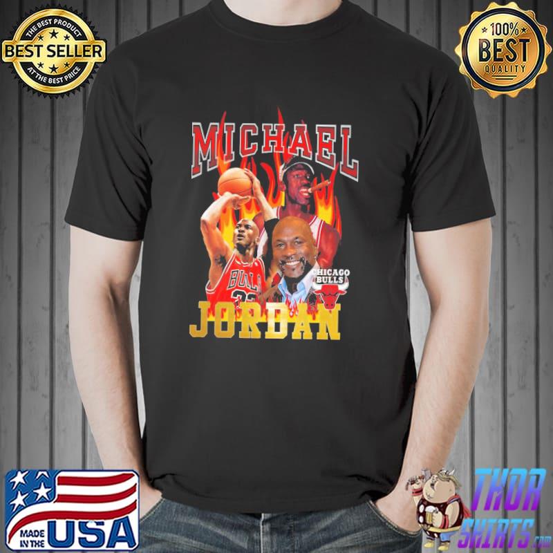 Hot design michael Jordan chicago bulls retro design shirt