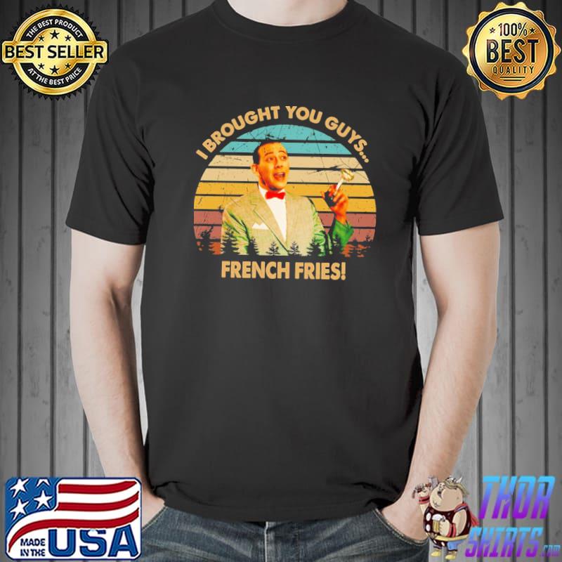 I brought you guys retro pee wee's big adventure films classic shirt