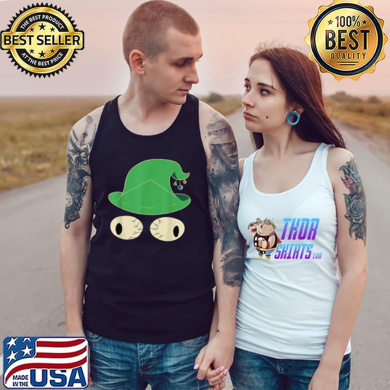Inscryption Lonely Wizard Face Psychological Card Game Scary T-Shirt Tank Top