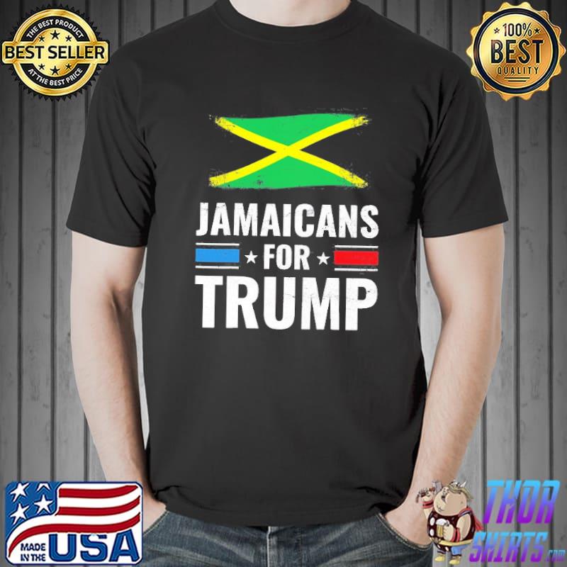 Jamaicans for Trump pro Trump 2024 supporter gift classic shirt