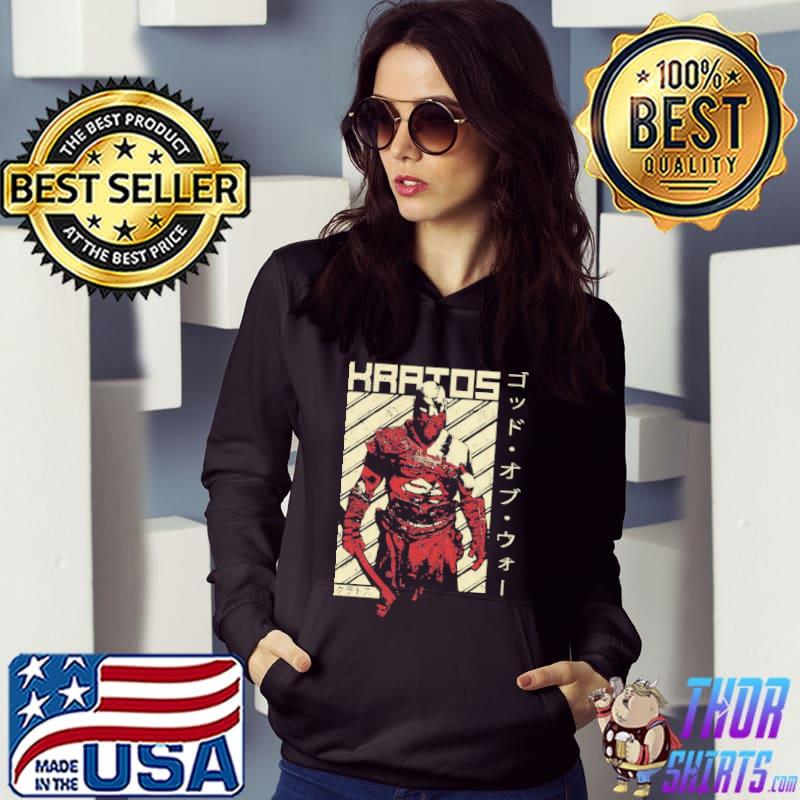 Japanese kratos god of war video game s Hoodie