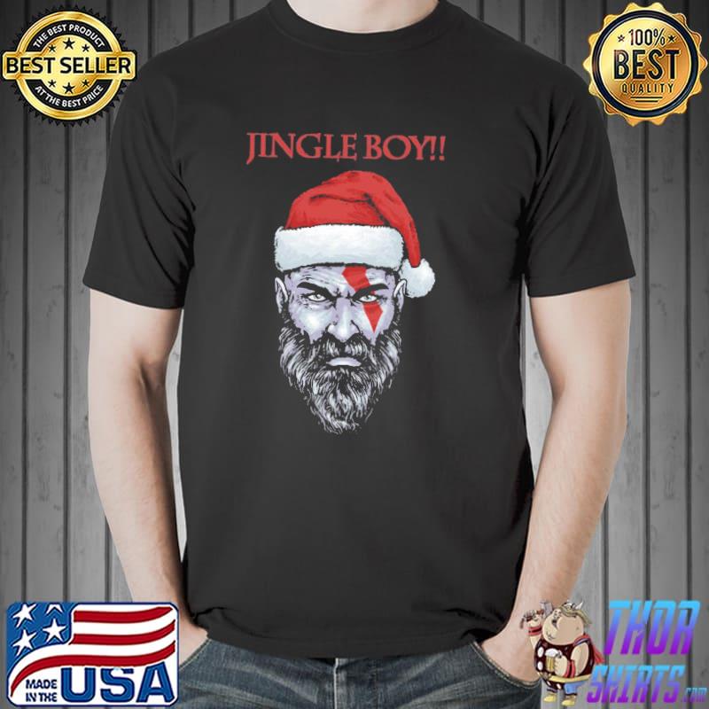 Jingle boy christmas god of war ragnarok shirt