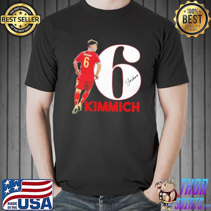 Joshua kimmich number 6 signature classic shirt