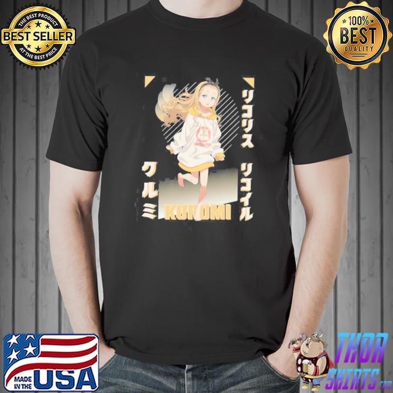 KurumI lycoris recoil retro shirt