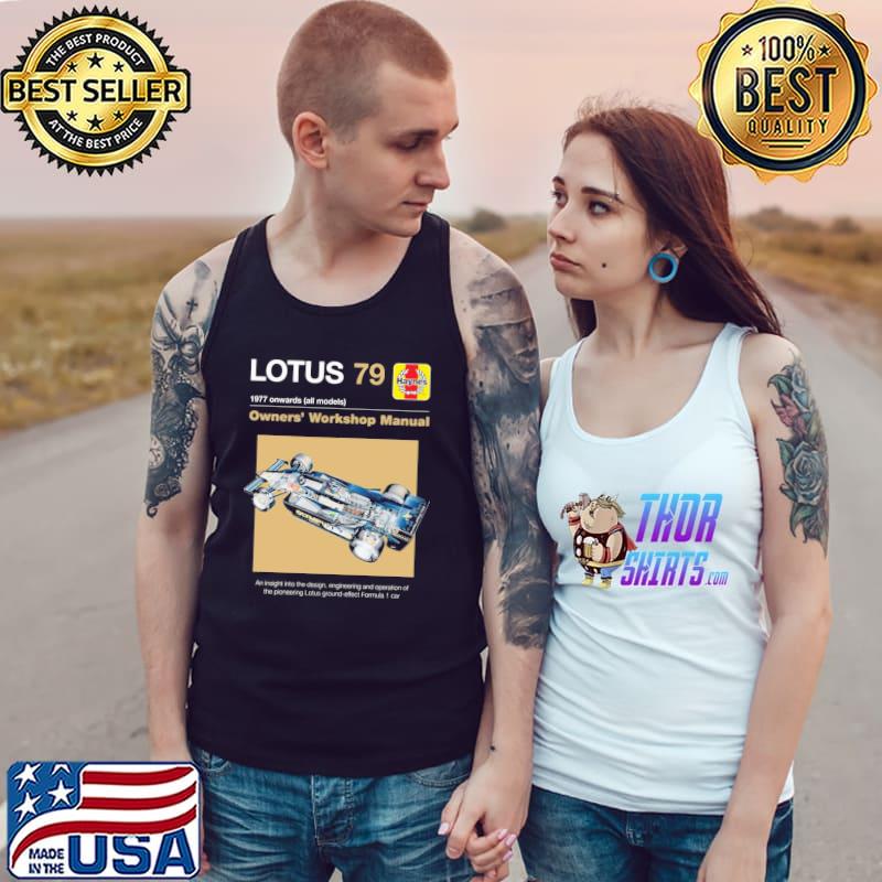 Lotus 79 1977 onwards car s Tank Top