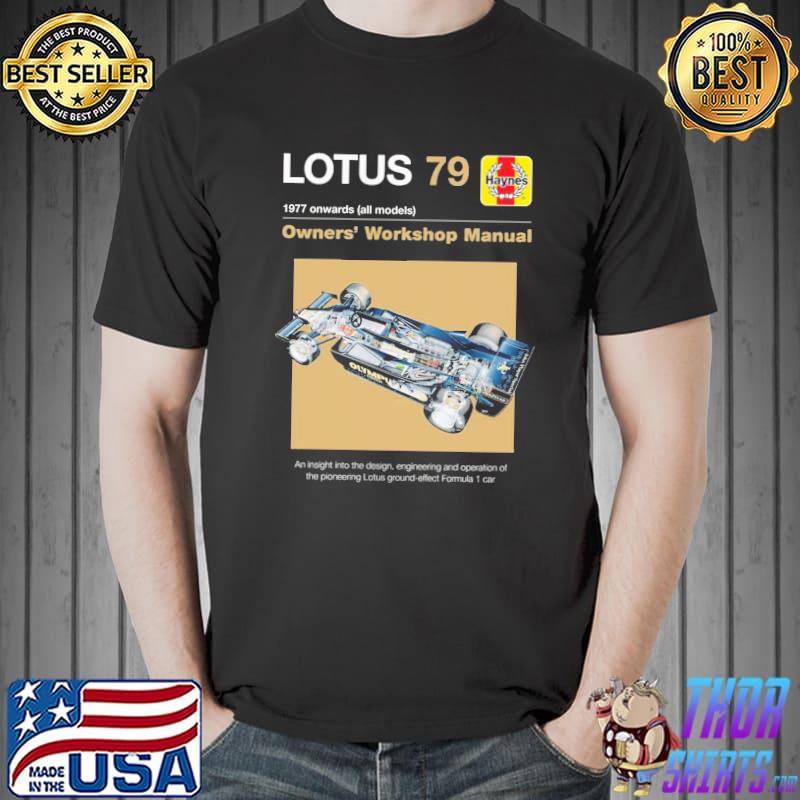 Lotus 79 1977 onwards car shirt