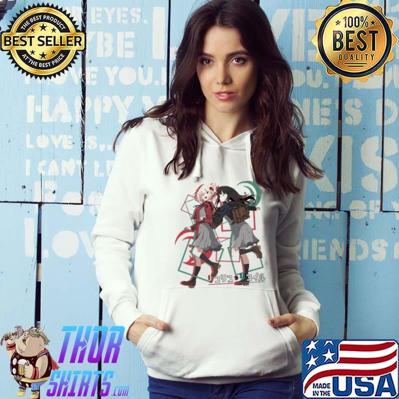 Manga anime lycoris recoil chisato takina art s Hoodie