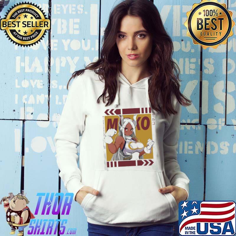 Mirko my hero academia square design s Hoodie