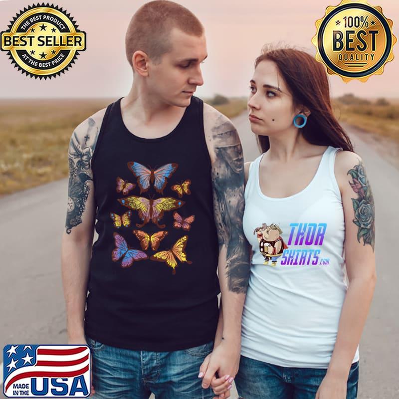 Monarch Butterflies Collection Entomology Science Butterfly T-Shirt Tank Top