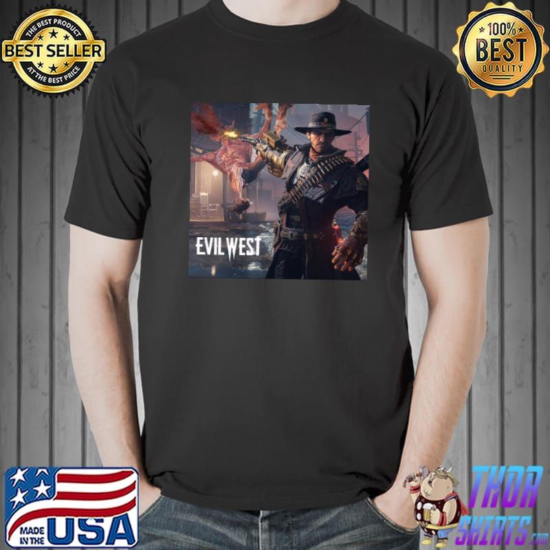 No look shoot evil west classic shirt