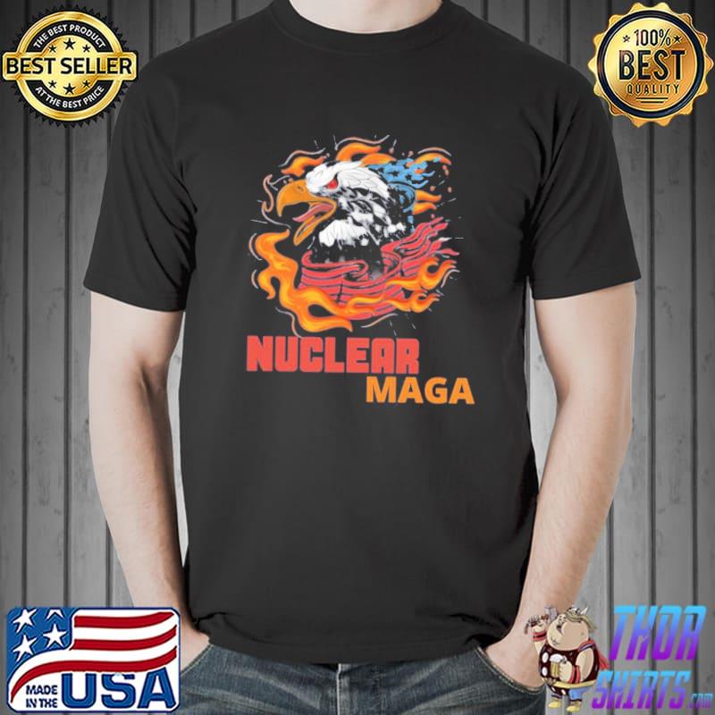 Nuclear maga usa flag nuclear maga ultra nuclear maga nuclear maga 2024 usa flag nuc shirt