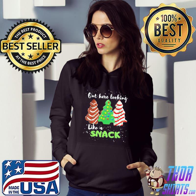 Out here looking like a snack christmas cookie s Hoodie