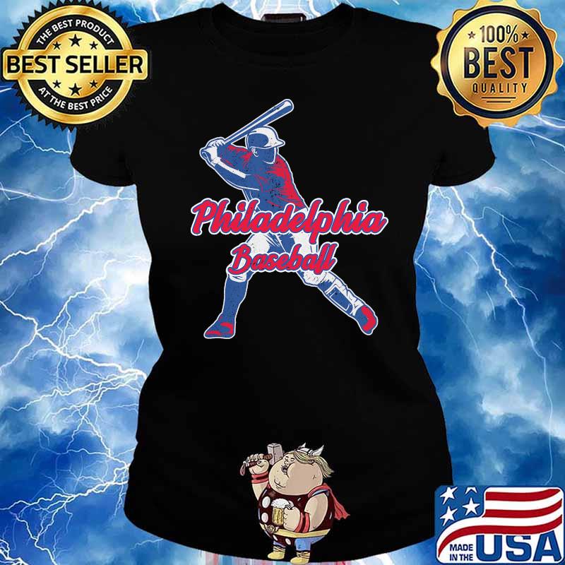 Philadelphia Baseball Homerun Shirt Ladies tee