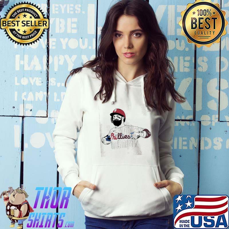 Phillies bryce harper meme philadelphia baseball world series 2022 trending s Hoodie