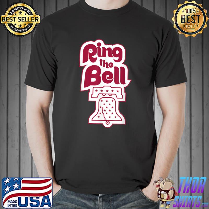 Philly Vintage Ring The Bell Philadelphia Baseball Christmas T-Shirt