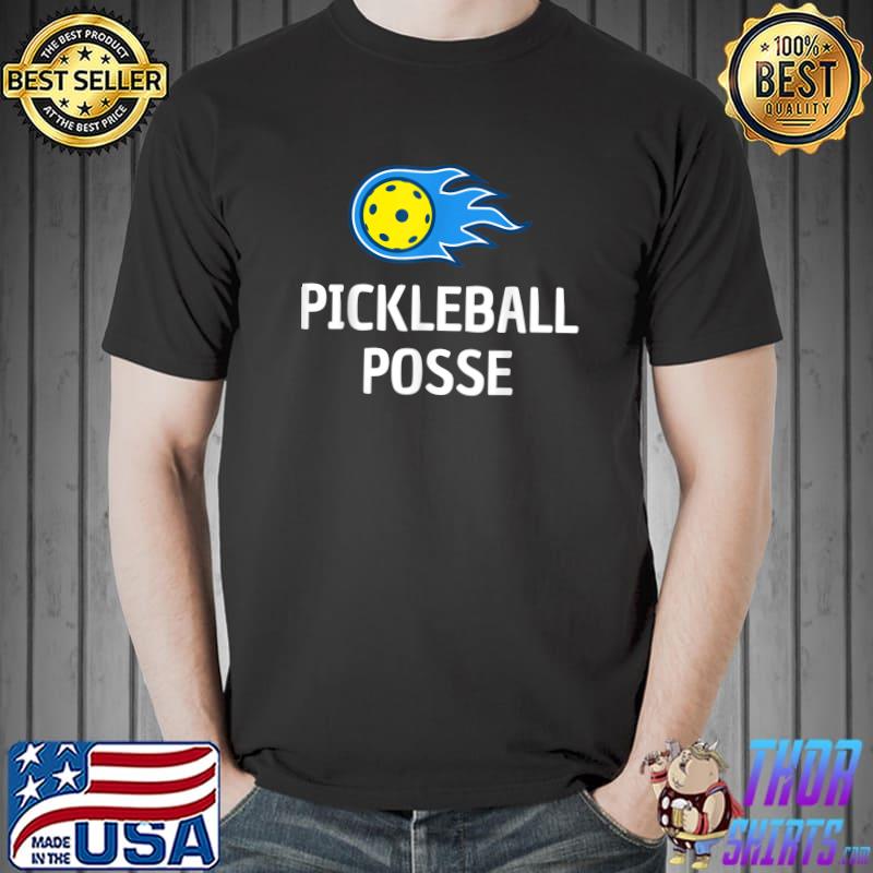 Pickleball posse pickleball saying racket paddle sport T-Shirt