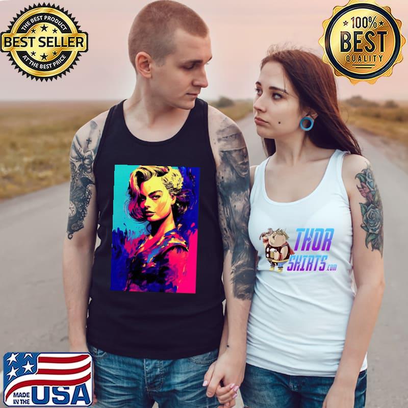 Pop art margot robbie trending s Tank Top