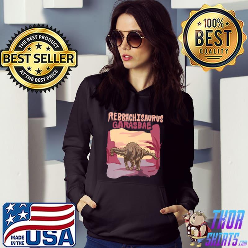 Rebbachisaurus Garasbae Dino Lover Dinosaur Identification T-Shirt Hoodie