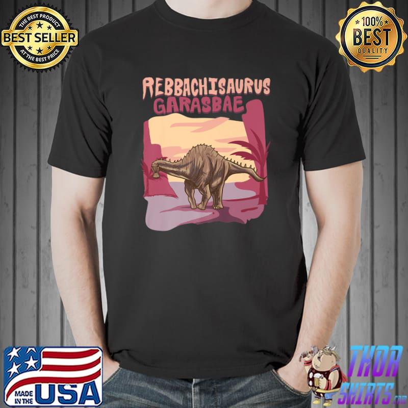 Rebbachisaurus Garasbae Dino Lover Dinosaur Identification T-Shirt
