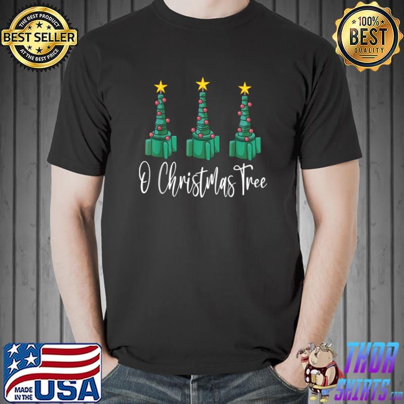 Respiratory Therapist Christmas Nurse Merry Xmas Tree T-Shirt