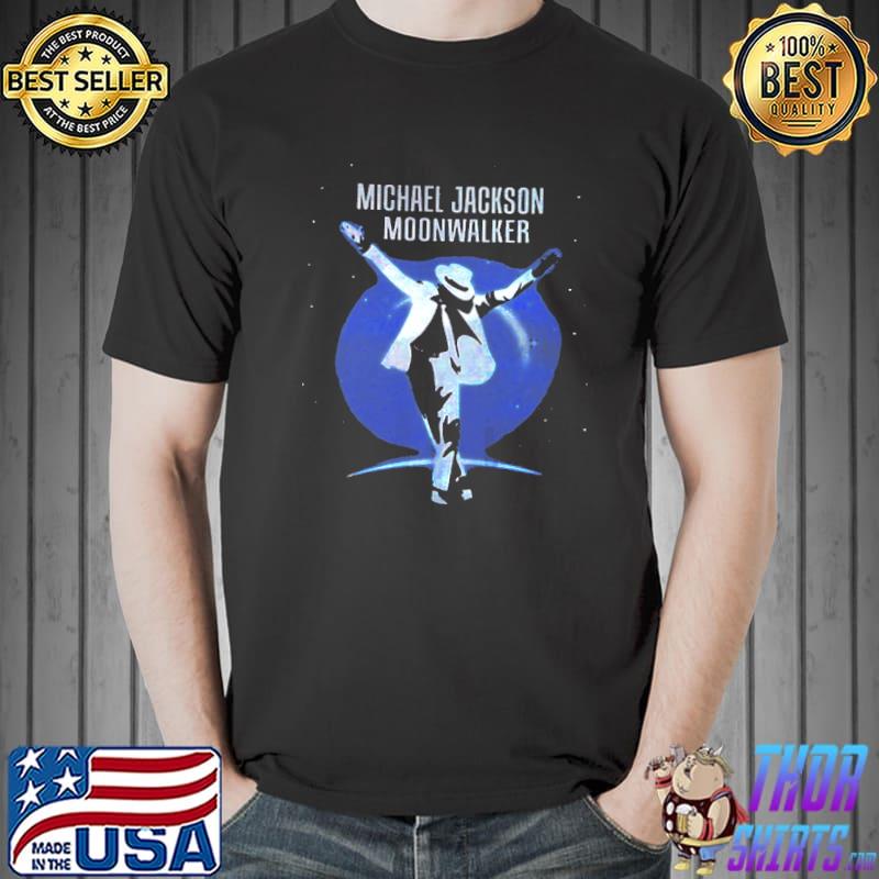 Retro design moonwalker michael jackson shirt