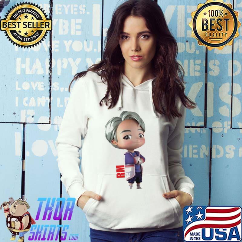 Rm bts tinytan vintage modern classic s Hoodie