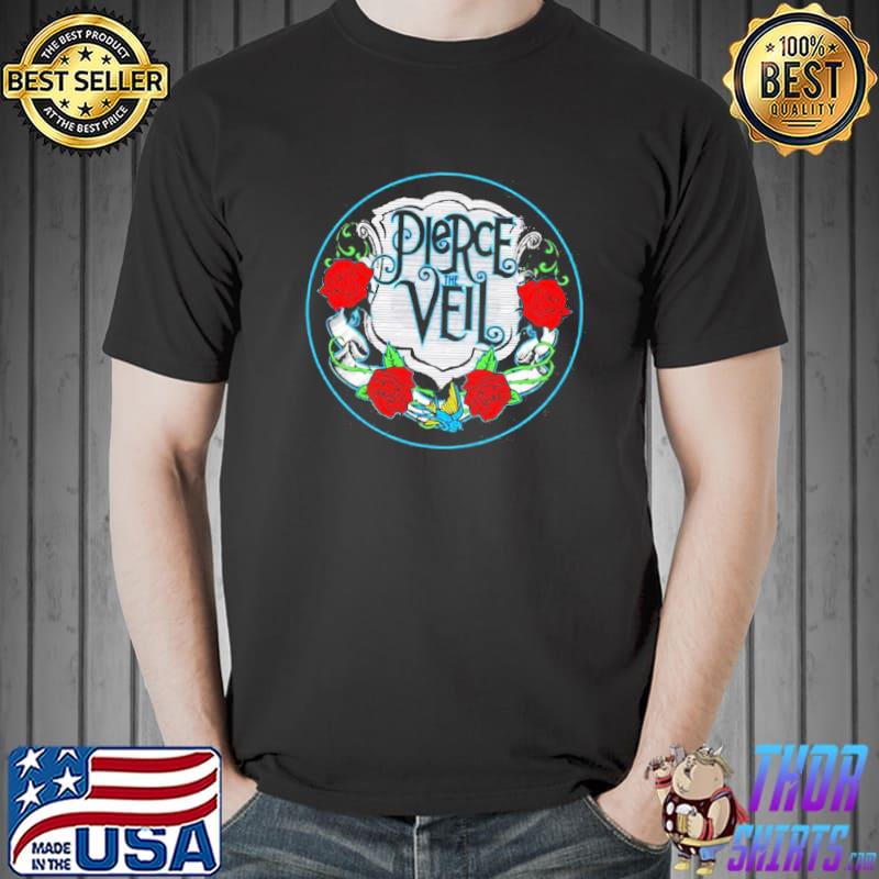 Roses illustration pierce the veil shirt