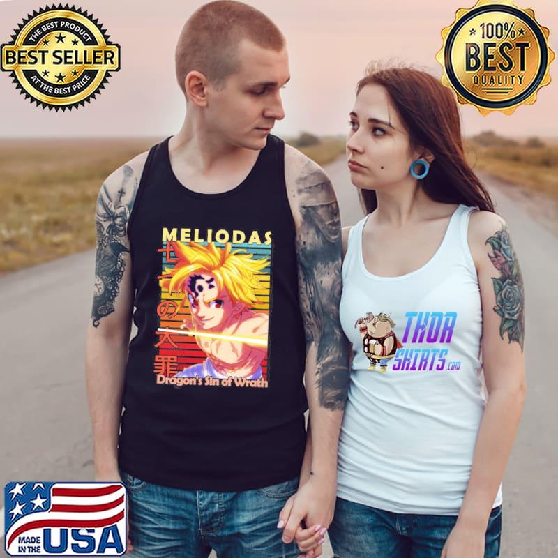 Sin of wrath the seven deadly sins meliodas dragon s Tank Top