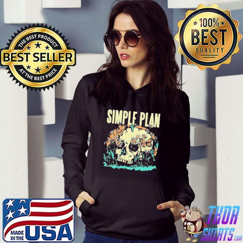 Sp skull illustration simple plan s Hoodie