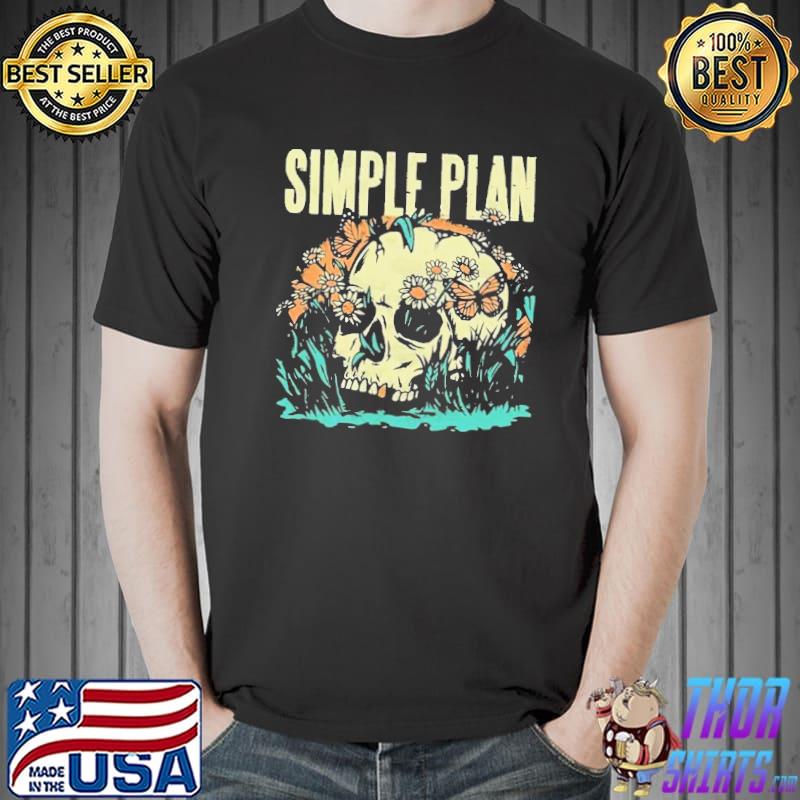 Sp skull illustration simple plan shirt