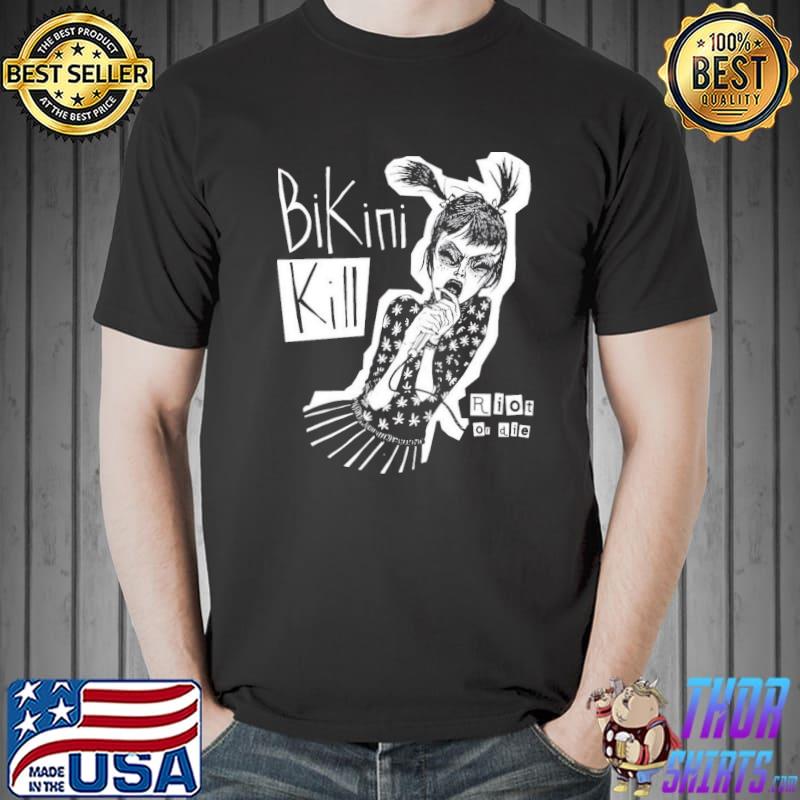 Suck my left one bikinI kill band punk shirt