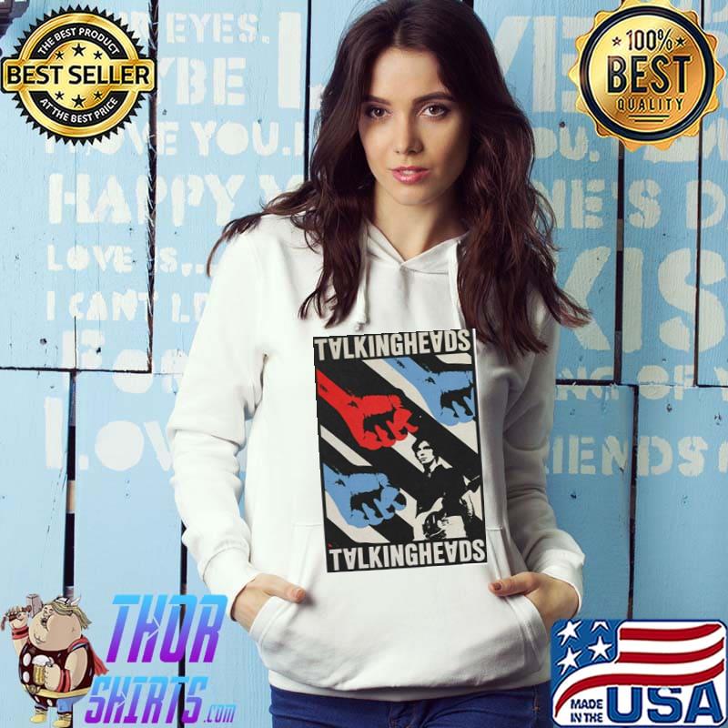 Talking heads concert graphic 90s classic s Hoodie