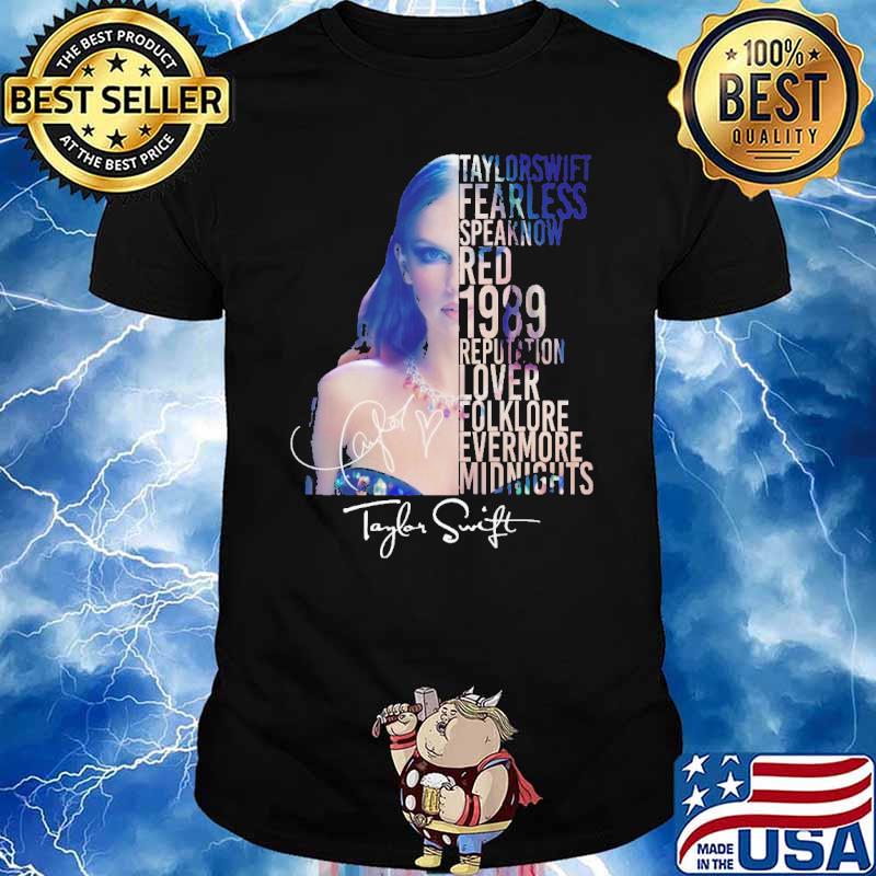 Taylor Swift Fearless Speaknow Red 1989 Shirt